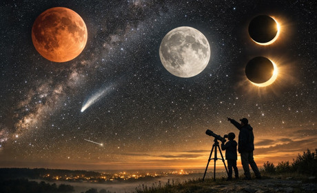 Чотири затемнення у 2026 році: коли українці зможуть побачити рідкісні небесні явища