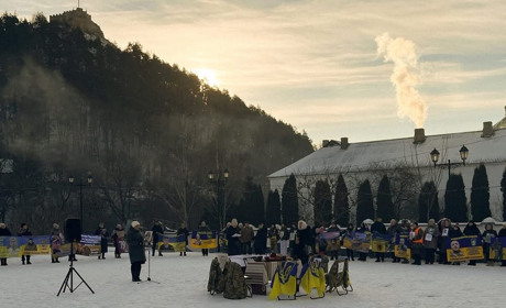 У Кременці відбулася акція на підтримку зниклих безвісти і полонених захисників