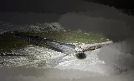 Ворожий БПЛА типу «Shahed» упав на території лікарні у Переяславі