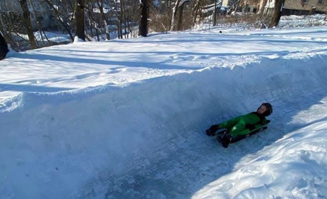 У Кременці відбулись змагання з санного спорту
