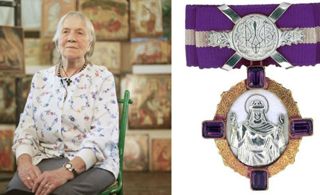 Художницю Віру Баринову-Кулебу нагородили орденом княгині Ольги ІІ ступеня