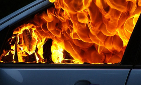 У Старокостянтинові ліквідували загоряння автомобіля