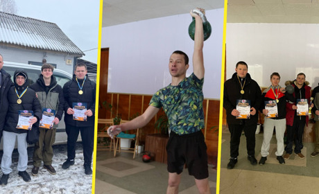 У Золотоноші відбулася першість громади з гирьового спорту