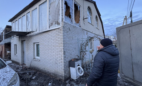 Внаслідок удару по Сумах постраждав переселенець із селища Шалигине