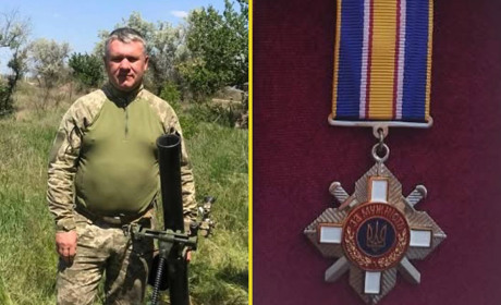 Сергія Божка з Переяславщини нагородили орденом «За мужність» III ступеня посмертно