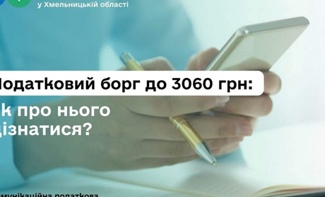Податковий борг до 3060 грн: як про нього дізнатися?