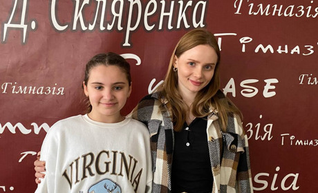 Юна знавчиня мови з гімназії