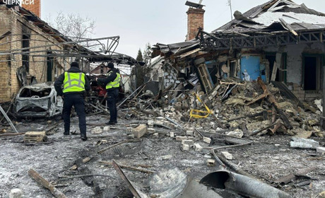 Масована атака БпЛА по Черкащині: у Черкасах зафіксовано падіння дронів, є травмовані