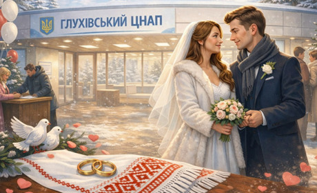 День, багатий на «так»: у Глухові в одну дату одружилися одразу три пари