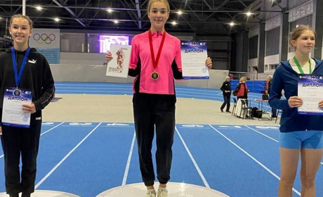 Фастівчанка Злата Мондзолівська здобула золото та срібло на чемпіонаті України з легкої атлетики