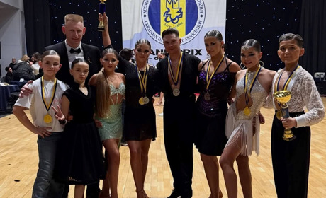 Тріумф «Данс-ліцею»: чемпіонські титули на всеукраїнському паркеті