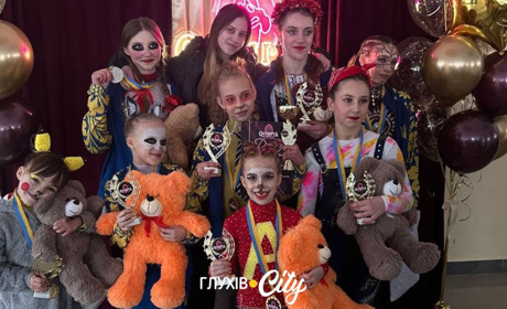 Глухівські гімнастки підкорили повітря: дівчата здобули призові місця на всеукраїнському чемпіонаті