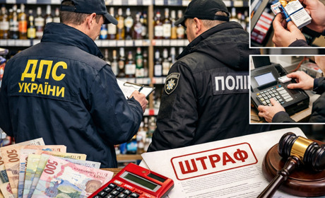 Майже 2,4 млн грн штрафів: на Черкащині у січні провели 49 перевірок продавців підакцизних товарів