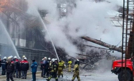 В Алчевську обвалилася труба й знищила коксову батарею