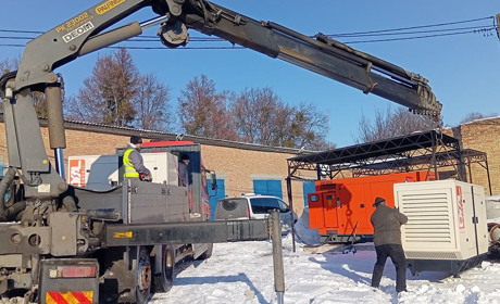 Кагарлицька багатопрофільна лікарня отримала генератор від Гуманітарного фонду Сергія Притули