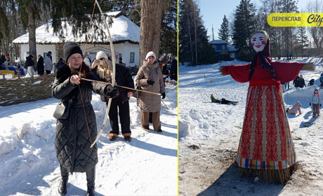 У переяславському Музеї просто неба відсвяткували Масницю й зібрали гроші на ЗСУ
