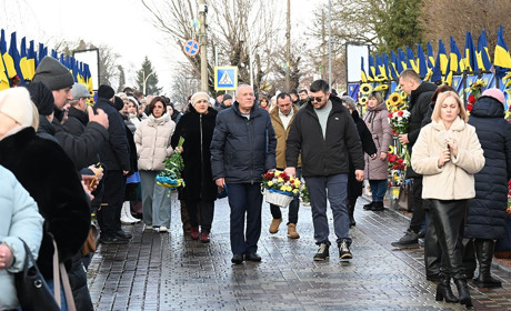 «Чотири роки незламності»: Кагарличчина вшанувала пам'ять полеглих Захисників