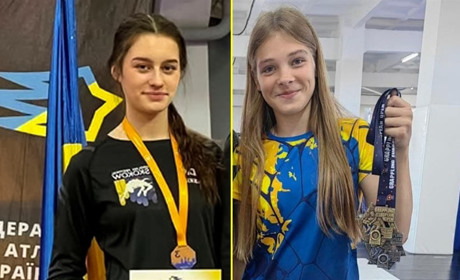 Переяславки здобули медалі на змаганнях із грепплінгу та на чемпіонаті України з легкої атлетики