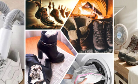 Як правильно сушити взуття