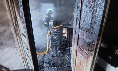 Поліція розпочала розслідування загибелі 88-річної жінки під час пожежі у Переяславі