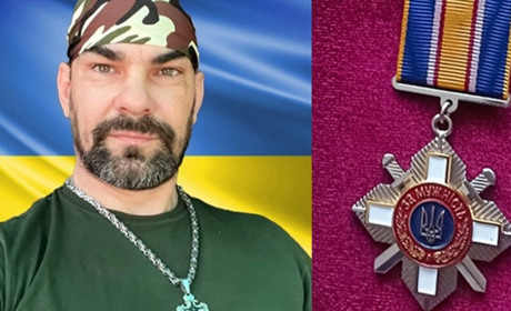 Нагороджено посмертно: орден Олексія Рогатіна передали мамі загиблого Героя