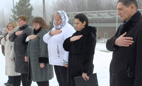 Пам’ятні дошки відкривали на честь полеглих воїнів в Марфівці та Маловодяному