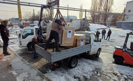 Переяславський центр надання соцпослуг отримав для стаціонарних відділень два генератори