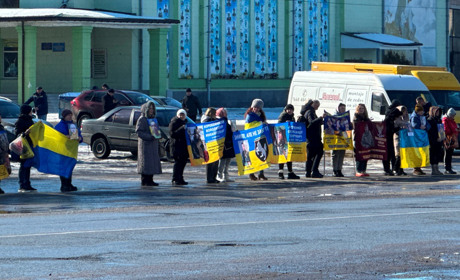 У Мені відбулася акція на підтримку військових, які зникли безвісти або перебувають у полоні