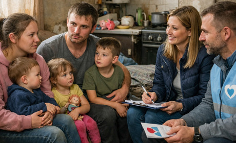 Троє дітей, брак досвіду і один шанс — як соціальний супровід допоміг молодій родині