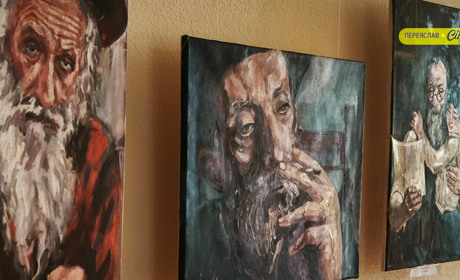 Раввин Переяслава та скрипаль – люди з минулого на картинах Фельдмана "Шолом-Алейхем та його євреї"