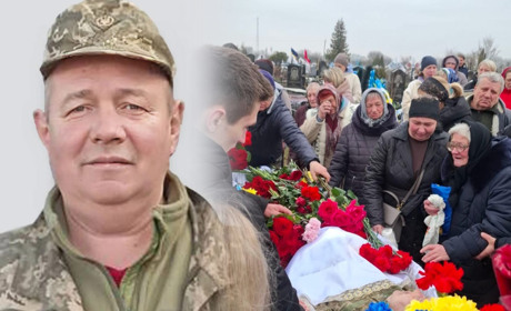 На Переяславщині попрощалися з полеглим Героєм Володимиром Соболем