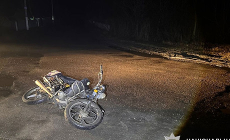 У Великобудищанській громаді під час ДТП травми отримав водій мопеда