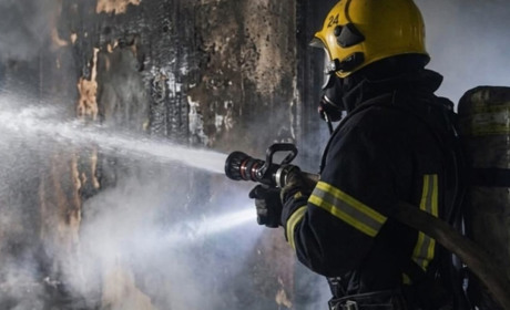 В Почаєві трапилась масштабна пожежа