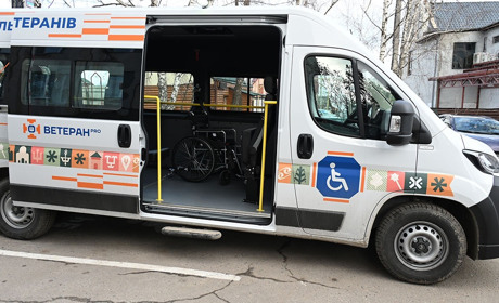 На Кагарличчині вийшло на лінію «Соціальне таксі ветерана»: нині воно працює в тестовому режимі