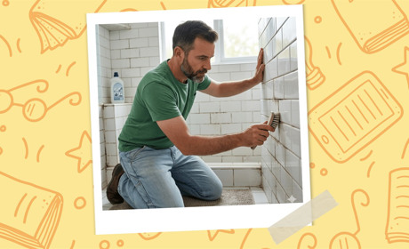 Як очистити міжплиткові шви у ванні від плісняви та нальоту