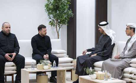 Зеленський в Абу-Дабі: Україна та ОАЕ обговорили економічну й безпекову ситуацію