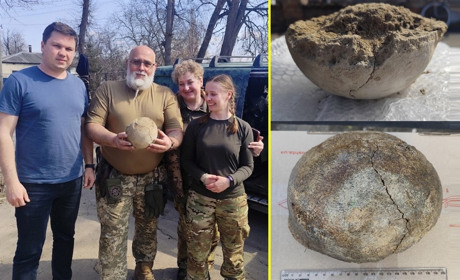 У Переяславі знайшли кістку мамонта віком близько 25 тисяч років