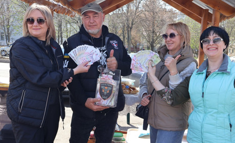 На ярмарку у Південноукраїнську зібрали понад 50 тисяч гривень для війська