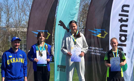 Юні легкоатлетки з Фастова здобули золото та встановили особисті рекорди на Всеукраїнських змаганнях