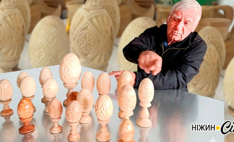 Різьбяр Григорій ВАСИЛЕНКО: секрет майстра - це безмежна любов до своєї справи.