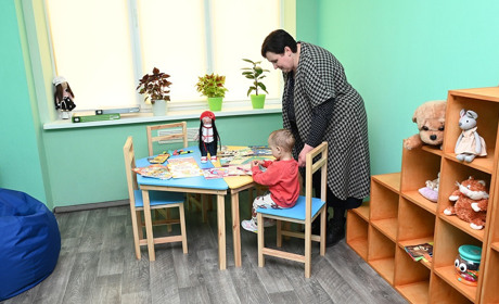 Щоб діти не нудьгували: у Кагарлику в Центрі соціальних послуг з’явилася ігрова кімната