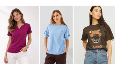 Яка жіноча футболка краще виглядає в багатошарових образах