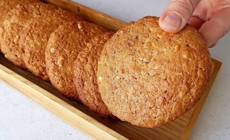 Вівсяне печиво до чаю: простий покроковий рецепт