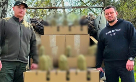 Зенітний підрозділ на Херсонщині отримав десятки дронів-перехоплювачів