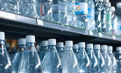 В окупованому Генічеську підприємця оштрафували за “іноземну мову” на пляшках з водою