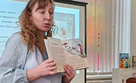 У Фастові відбулася інтерактивна зустріч школярів із письменницею Оленою Скуловатою