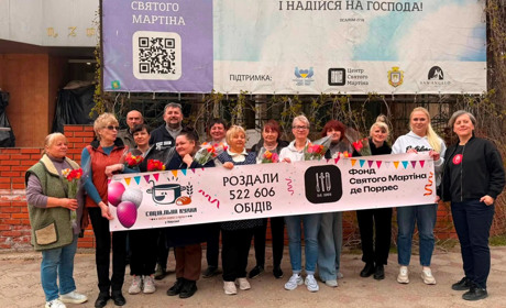 Понад пів мільйона обідів для Херсона: три роки місії фонду Святого Мартіна де Поррес з Фастова
