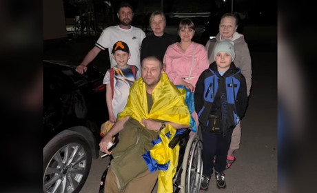 Переяславець Володимир «Позитив» Александров повернувся додому після полону і лікування