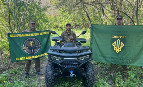 Курилівська громада передала військовим два квадроцикли