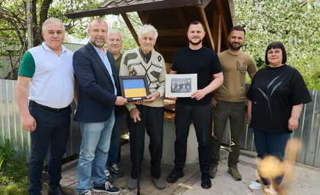 Микола Калашник відвідав жителя Переяславщини, який пережив Другу світову війну